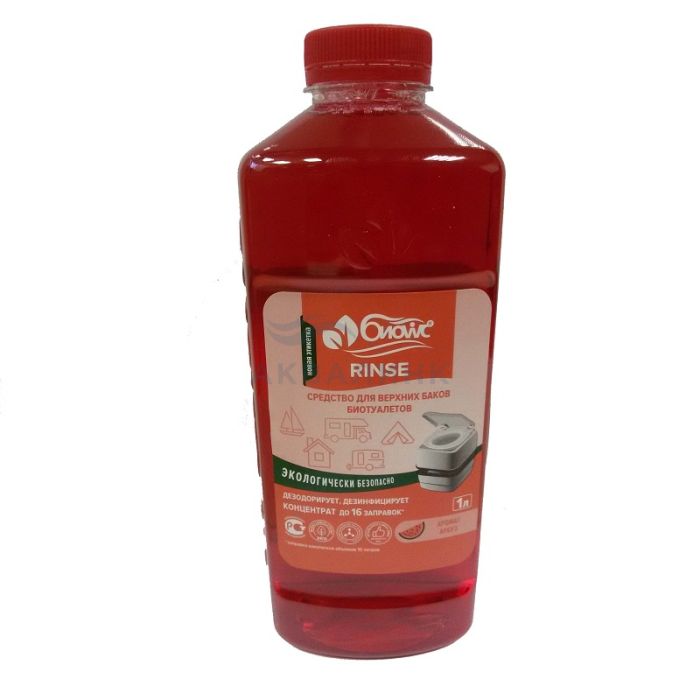 Жидкость Бионика БИОwc RINSE 1 л для смыва дезодорирующее