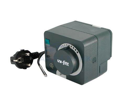 Привод Uni-Fitt для клапана с контроллером постоянной температуры 230 V, 6 Нм, 120 c 371S0230