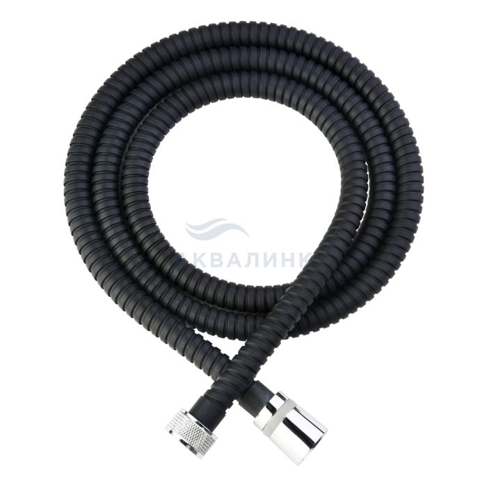 Шланг для душа OLIVE'S нерж.сталь, No Twist, 150см, черный F0110B